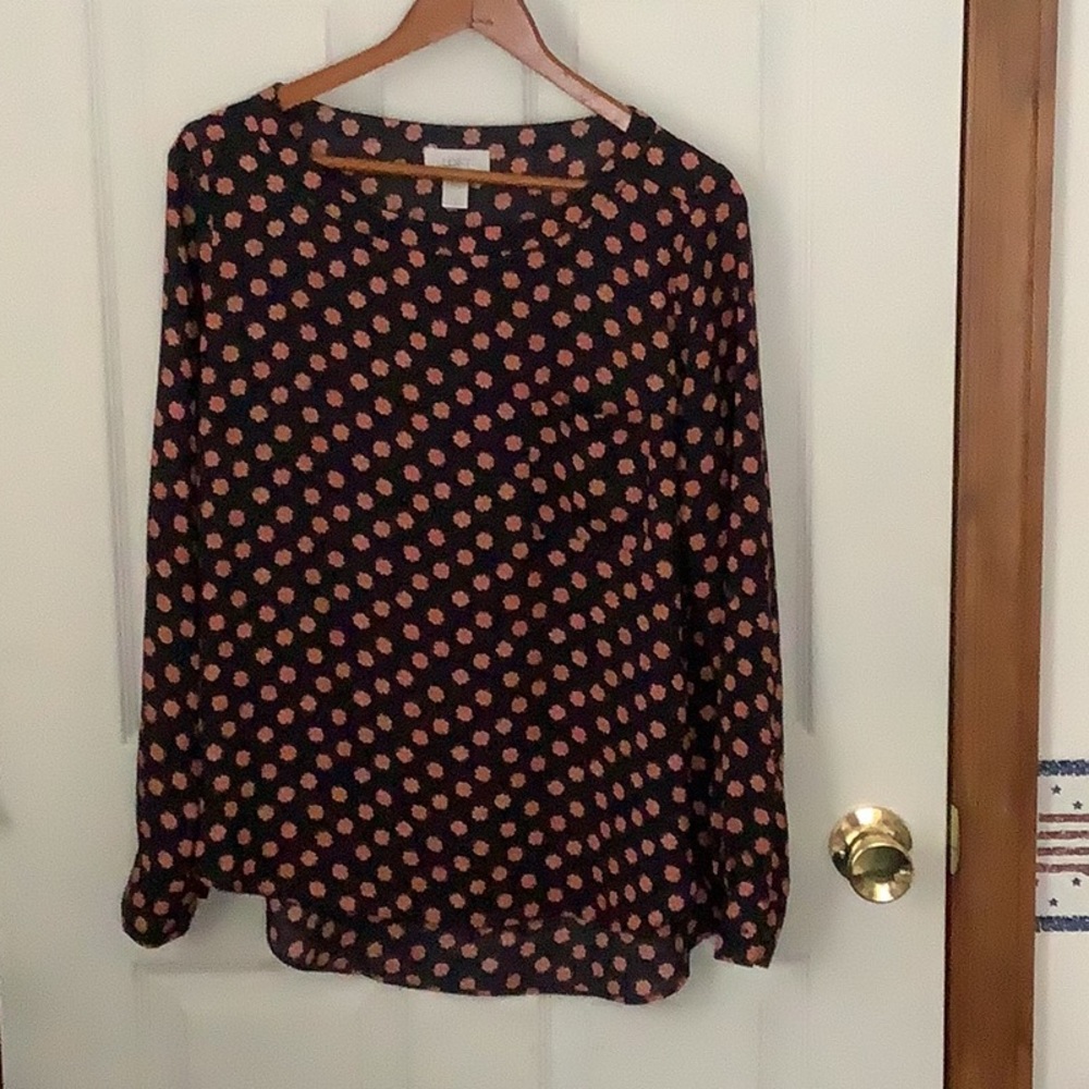 Silky loose top